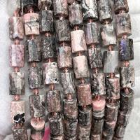 Koraliki z rodonitu, Rhodonite ( Rhodonite ), Kolumna, DIY & fasetowany, mieszane kolory, 10x15mm, sprzedawane na około 38 cm Strand