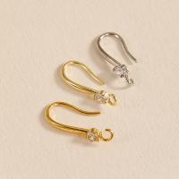 Brass real gold plated DIY & with rhinestone nickel lead & cadmium free Sold By Bag