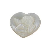 Shell Cabochons Pearl Shell Heart fashion jewelry Sold By PC