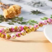 Perline gioielli gemme, noccioli di ciliegia, Cerchio, DIY & formato differente per scelta, Venduto da filo