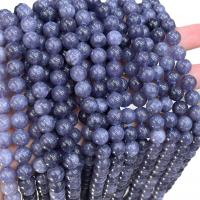 Gemstone Jewelry Beads, Iolite, Round, polished, DIY & different size for choice, Sold By Strand