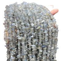 Moonstone Beads, Månesten, Uregelmæssig, poleret, du kan DIY, grå, 5-8mm, Ca. 250pc'er/Strand, Solgt af Strand
