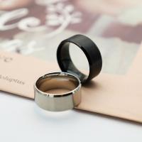 Prst prsten z nerezové oceli, 304 Stainless Steel, lesklý, módní šperky & různé velikosti pro výběr & pro muže, více barev na výběr, 0.95cm, Prodáno By PC