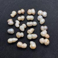 Grânulos de  pérolas sem furo cultivadas de água doce, Pérolas de água doce, Irregular, DIY & não porosa, cores misturadas, 10-25mm, vendido por PC