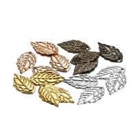 Fashion Iron Pendants Leaf plated DIY Approx Sold By Bag