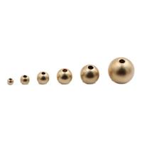 Gouden gevulde sieraden, Goud gevulde, Ronde, plated, DIY & verschillende grootte voor keus, gouden, 50pC's/Lot, Verkocht door Lot