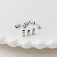 Koperen pijp Beads, Messing, mode sieraden & DIY, meer kleuren voor de keuze, nikkel, lood en cadmium vrij, Verkocht door PC