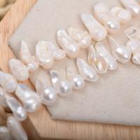 Cultured Baroque Freshwater Pearl Beads DIY white 10-20mm*7-8mm Sold Per Approx 37 cm Strand