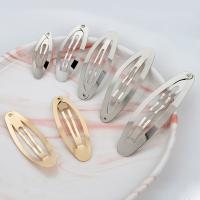 Hair Clip Findings Iron plated DIY nickel lead & cadmium free Sold By Bag