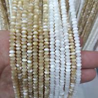 Natürliche Süßwasser Muschel Perlen, DIY, keine, 3x5mm, verkauft per ca. 38 cm Strang