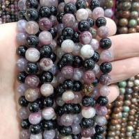 Gemstone Smycken Pärlor, Turmalin, Rund, DIY & olika storlek för val, fler färger för val, Såld Per 38 cm Strand
