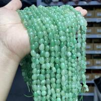 Perline avventurina, avventurina verde, Pepite, lucido, DIY, 6-8mm, Appross. 55PC/filo, Venduto da filo