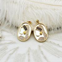 Brass Jewelry Pendants fashion jewelry & DIY nickel lead & cadmium free pendant size Sold By PC