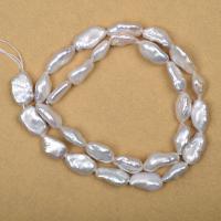 Cultured Baroque Freshwater Pearl Beads, DIY & different size for choice, white, Sold Per Approx 40 cm Strand