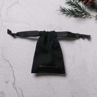 Jewelry Pouches Bags Cotton black Sold By PC
