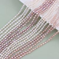 Keishi ferskvandskulturperle Beads, Ferskvandsperle, du kan DIY, flere farver til valg, 4-5mm, Solgt Per Ca. 34-36 cm Strand