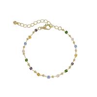 Украшения из хрусталя, браслет & ожерелье, Кристаллы, с Пресноводные жемчуги & цинковый сплав, Связанный вручную, ювелирные изделия моды & разные стили для выбора & Женский, разноцветный, Necklaceuff1a40-45+5cm,Bracelet:15+5cm, продается Strand