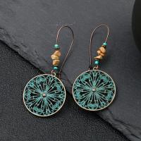 Zinc Alloy Drop Earrings, with Seedbead, fashion jewelry & different styles for choice & for woman, nickel, lead & cadmium free, Sold By Set