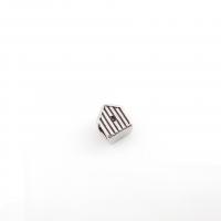 Nerezový distanční korálky, 304 Stainless Steel, Jiný tvar pro výběr & DIY & černat, Původní barva, Prodáno By PC
