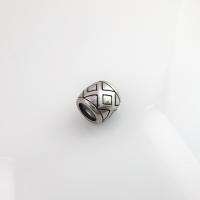 Ruostumaton teräs Välike helmiä, 304 Stainless Steel, tee-se-itse & erikokoisia valinnalle & mustata, alkuperäinen väri, Myymät PC
