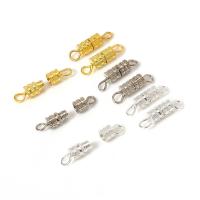 Brass Screw Clasp plated DIY nickel lead & cadmium free Sold By PC