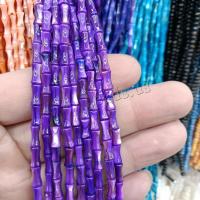 Natural Freshwater Shell Beads Bamboo DIY Sold Per Approx 38 cm Strand
