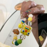 أساور الاكريليك, أكريليك, مع الخزف, مجوهرات الموضة & للمرأة, المزيد من الألوان للاختيار, 16cm, تباع بواسطة PC