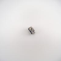 Espaciador de los granos del acero inoxidable, acero inoxidable 304, Bricolaje & ennegrezca, color original, 4x8x5mm, agujero:aproximado 2.8x6mm, Vendido por UD