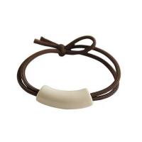 Acrylic Hair Jewelry Elastic with Rubber Band Korean style & for woman 60-80mm Sold By PC