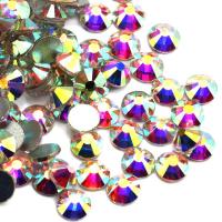 3D Nail Art Decoration Glass Rhinestone colorful plated DIY white Approx Sold By Bag