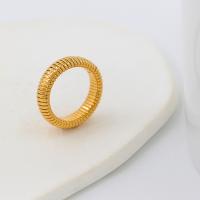 Rostfritt stål Fingerringar, 304 rostfritt stål, mode smycken & olika storlek för val & för kvinna, fler färger för val, 6mm, Säljs av PC