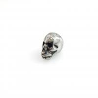 Stainless Steel Spacer Beads 304 Stainless Steel Skull DIY & blacken original color Sold By PC
