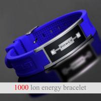 Silicone Bracelets with 304 Stainless Steel for Sport & fashion jewelry & for man Sold By PC