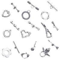 925 Sterling Silver Toggle Clasp Antique finish DIY Sold By Set