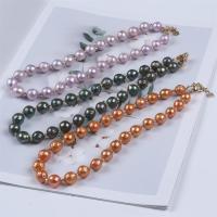Natural Freshwater Pearl Necklace Edison Pearl fashion jewelry & Unisex 11mm Length Approx 45 cm Sold By PC