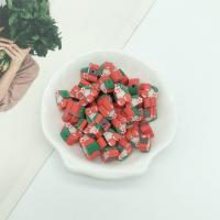 Polymer Clay Gyöngyök, Cseresznye, DIY, kevert színek, 10mm, Kb 100PC-k/Bag, Által értékesített Bag