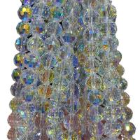 Kristall-Perlen, Kristall, DIY & facettierte, mehrere Farben vorhanden, 10mm, ca. 68PCs/Strang, verkauft per ca. 80 cm Strang