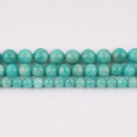 Amazonit Beads, Runde, poleret, du kan DIY & forskellig størrelse for valg, flere farver til valg, Solgt Per Ca. 38 cm Strand