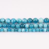 Gemstone smykker perler, apatitter, Runde, poleret, forskellige kvaliteter til valg & du kan DIY & forskellig størrelse for valg, flere farver til valg, Solgt Per Ca. 38 cm Strand