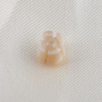 Koraliki z naturalnej słodkowodnej perły, Najlepiej powłoki, DIY, różowy, 6.80x7.60mm, sprzedane przez PC