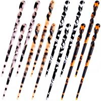 ورقة خلات عصا الشعر, مع سبائك الزنك, أنماط مختلفة للاختيار & للمرأة, 110-190mm, تباع بواسطة PC
