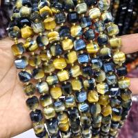Gemstone Jewelry Beads, Natural Stone, Square, DIY & different materials for choice & faceted, more colors for choice, 8x8mm, Sold Per Approx 38 cm Strand