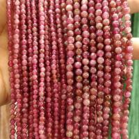 Gemstone smykker perler, Turmalin, Runde, du kan DIY & forskellig størrelse for valg, flere farver til valg, Solgt Per Ca. 38 cm Strand