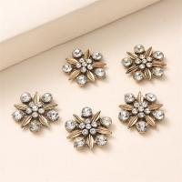 Hair Accessories DIY Findings Zinc Alloy multifunctional & with rhinestone nickel lead & cadmium free Sold By PC