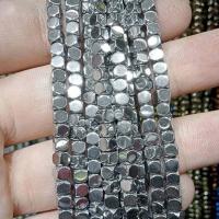 Magnetische Hämatit Perlen, plattiert, DIY & verschiedene Größen vorhanden & facettierte, keine, verkauft per ca. 38 cm Strang