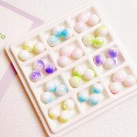 Akryl smykker perler, Runde, du kan DIY & forskellig størrelse for valg, flere farver til valg, Solgt af Bag