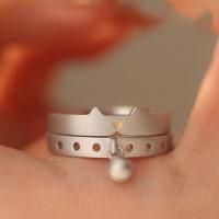 Messing ringen, Verstelbare & mode sieraden, nikkel, lood en cadmium vrij, Verkocht door PC