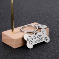 Stainless Steel Tag Charm 304 Stainless Steel for Pet Dog nickel lead & cadmium free Sold By PC