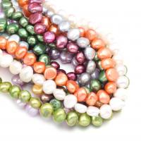 Ferskvandsperle Bead, Keishi, du kan DIY, flere farver til valg, beads size 8-9mm, Solgt Per Ca. 38 cm Strand