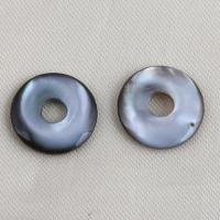 Naturlig Freshwater Shell Perler, Runde, du kan DIY, flere farver til valg, 15x2.40mm, Hole:Ca. 4.2mm, Solgt af PC